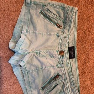 Mint shorts